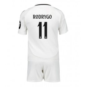 Real Madrid Rodrygo Goes #11 Replica Home Minikit 2024-25 Short Sleeve (+ pants)